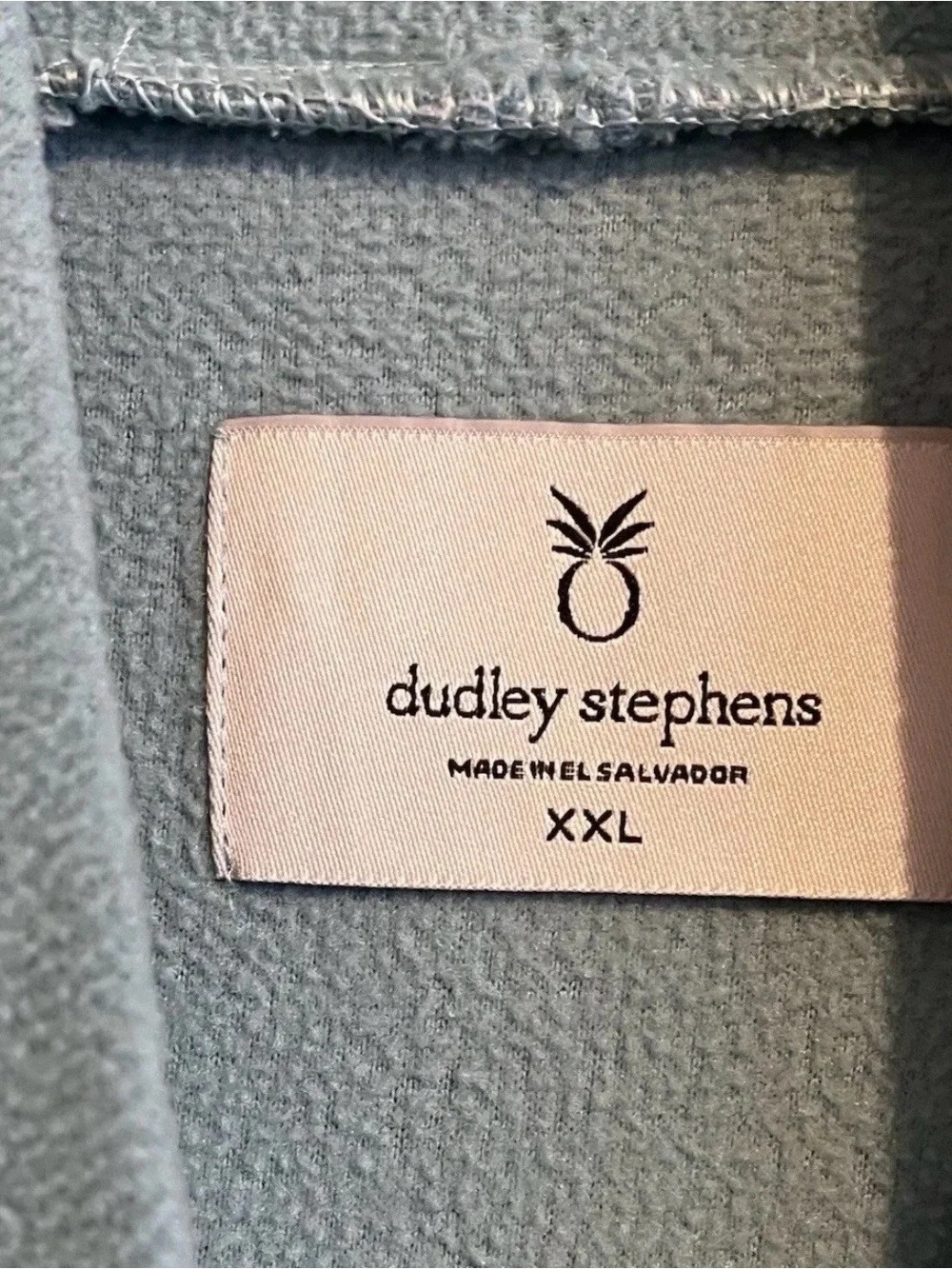 Dudley Stephens Women's XXL Greenpoint Turtleneck Vello Fleece Nantucket Fog